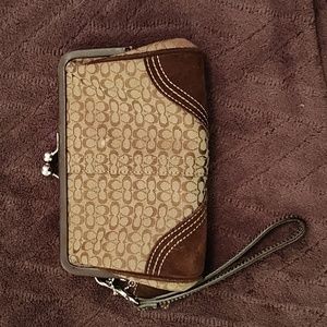 Coach wristlet